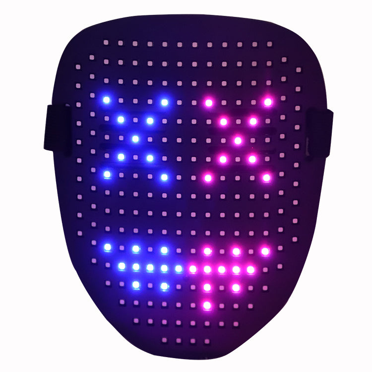 Gesture LED mask