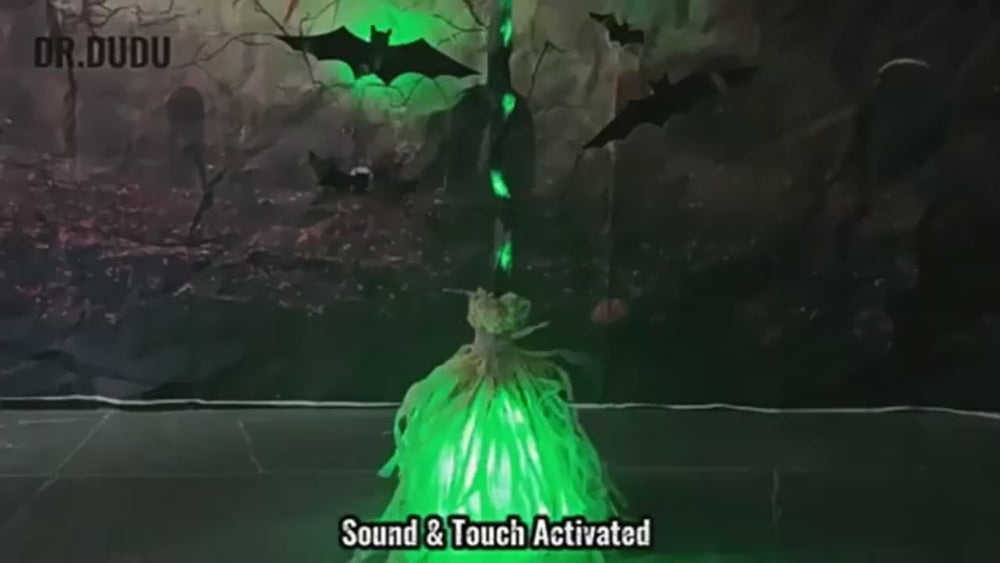 Animated witch broom demo