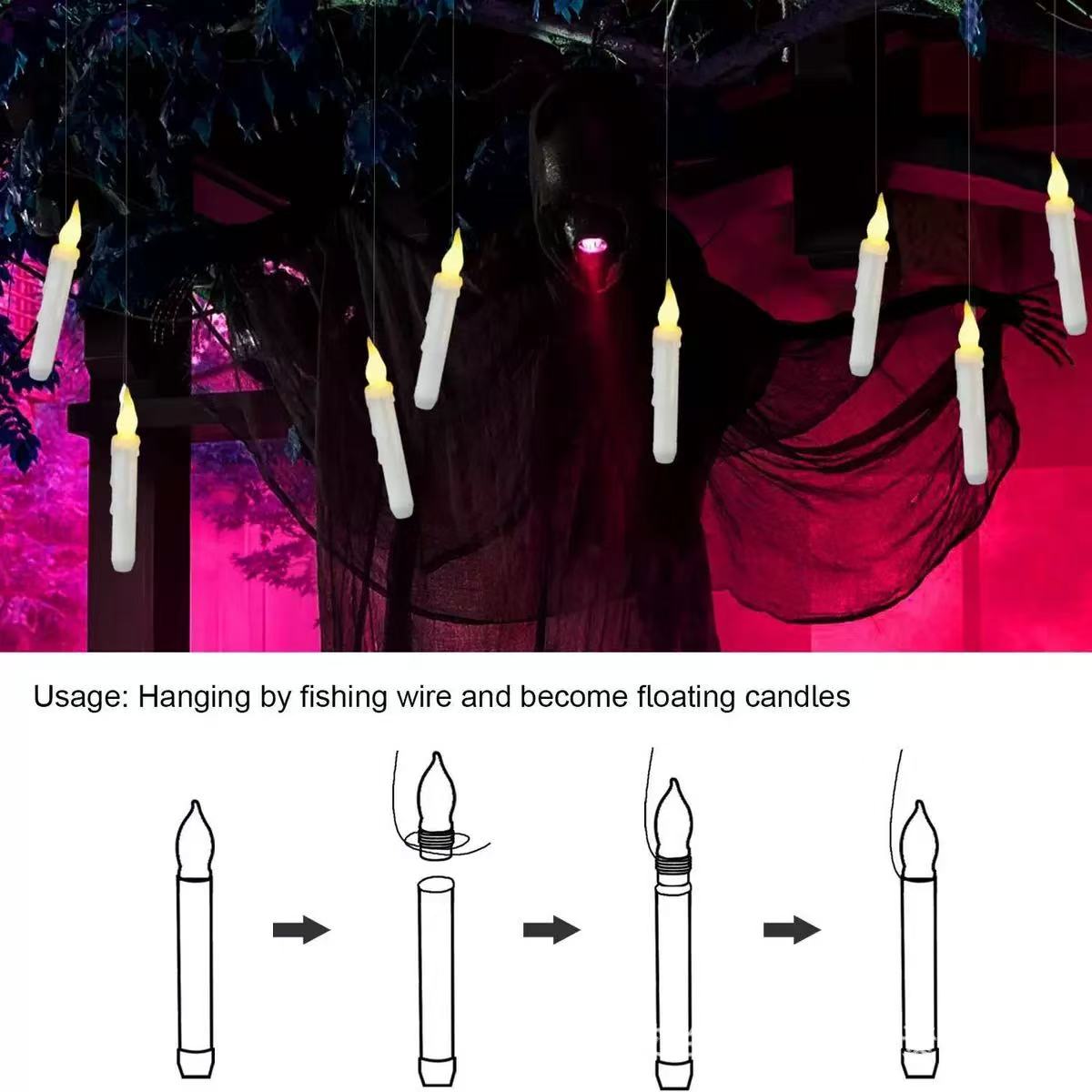 Floating Candles + Wand