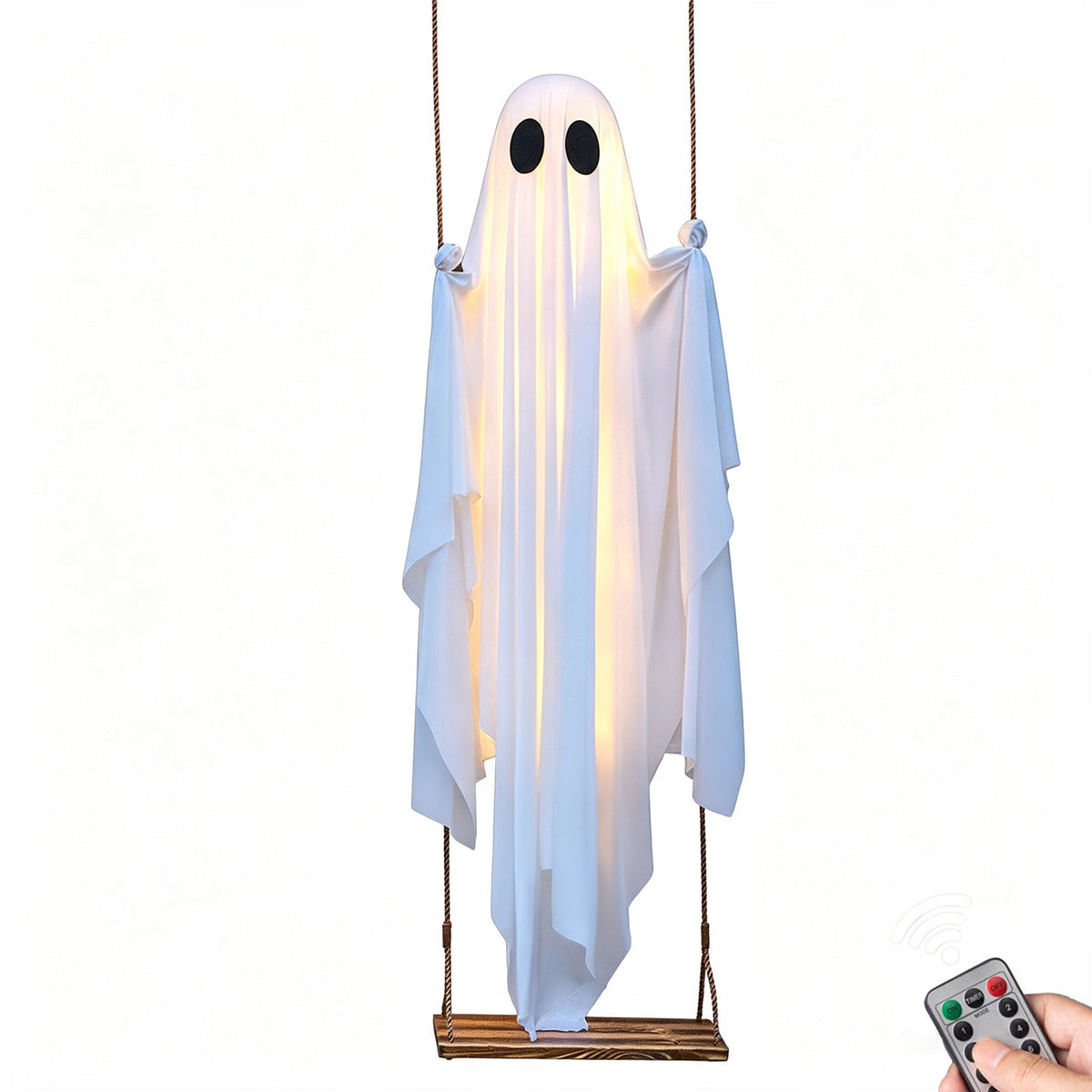 Swinging Light-Up Ghost