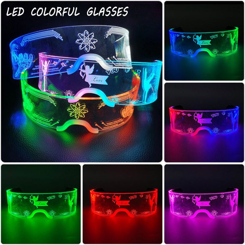 LED Visor Glasses