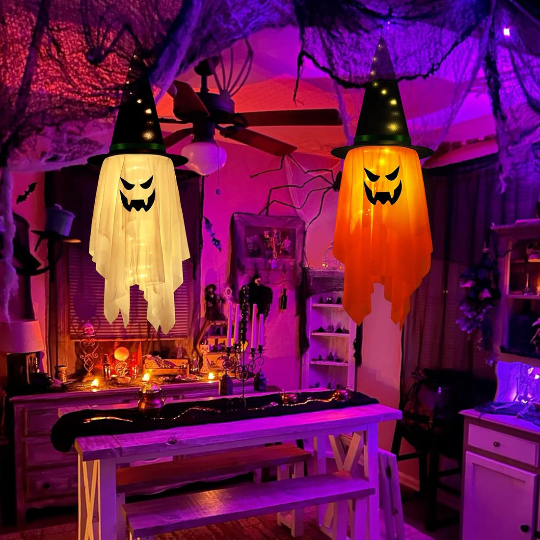 Witch Hat Ghost Lights